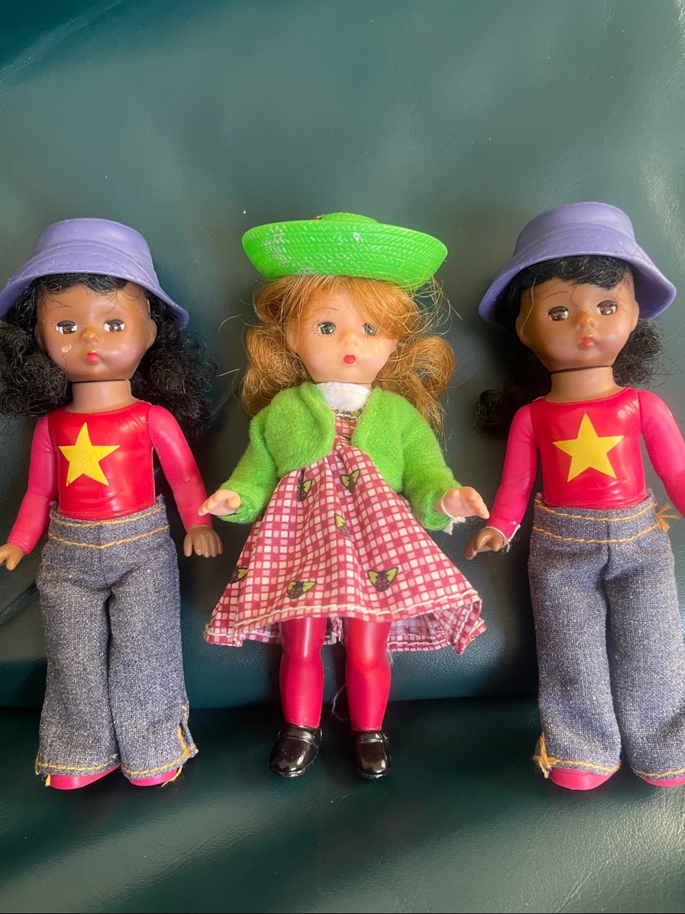 4” 2002  Cool Cathy Madame Alexander dolls (Happy Meal Toys) and Lady Bug Girl